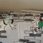DISNEY - Hessu ja Mikki VERHO, 135 x 228 cm, UUDENVEROINEN - pikkukuva 3