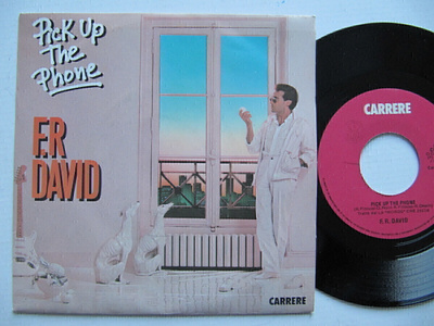 F.R. David Pick Up The Phone 7" sinkku Italialainen