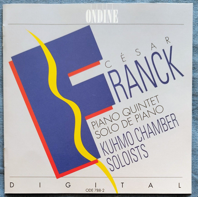 CÉSAR FRANCK: Piano Quintet – MINT! - Ondine CD 1992