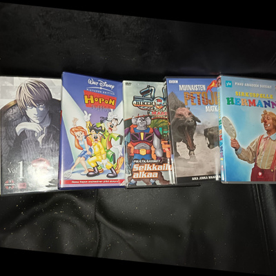 Lasten/kokoperheen dvd ja br