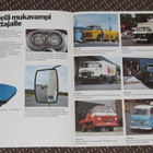 1971 Volvo F 82 / F 83 kuorma-auto esite - suom - KUIN UUSI - pikkukuva 2