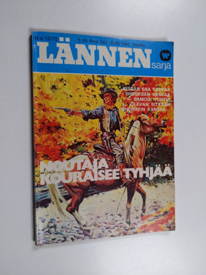 Lännensarja 12/1975 : Noutaja kouraisee tyhjää