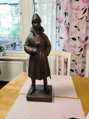 Mannerheim patsas kipsiä