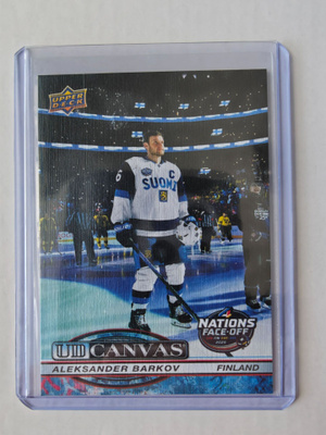 Aleksander Barkov 2025-26 UD Extended UD Canvas 4-Nations
