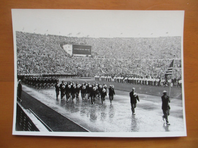 Helsinki 1952 olympialaiset Yhdysvaltain tervehdyskortti