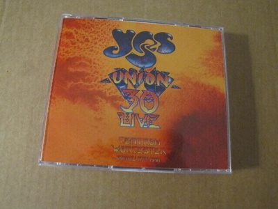 Yes Union 30 live Centrum Worcester 1991 2x cd + DVD soittam