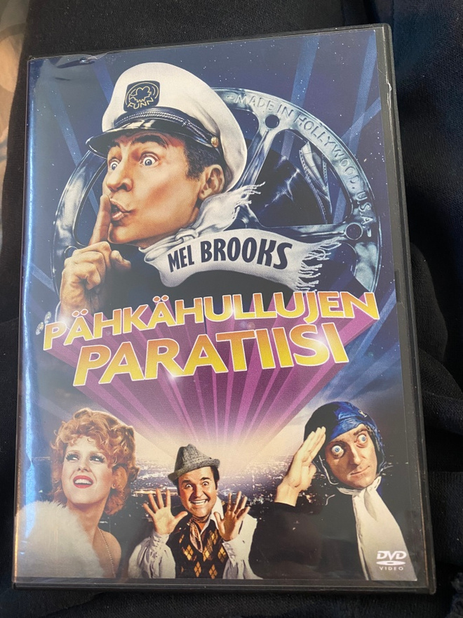 Mel Brooks: Pähkähullujen paratiisi dvd Sf-txt