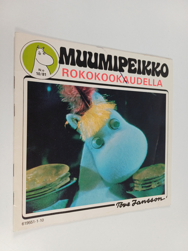 Tove Jansson : Muumipeikko : Niiskuneiti Rokokookaudella