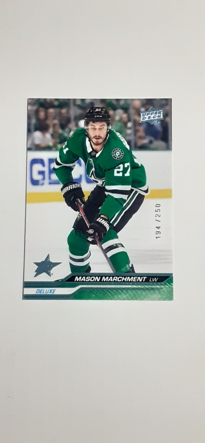 2023-24 Upper Deck - Deluxe #306 Mason Marchment SN250
