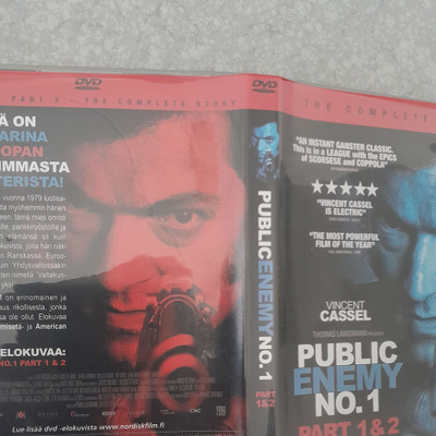 Public enemy no.1 dvd,väkivallan vihollinen