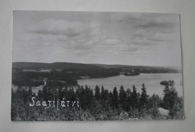 Saarijärvi, järvimaisema, vanha mv valokuvapk, ei p.