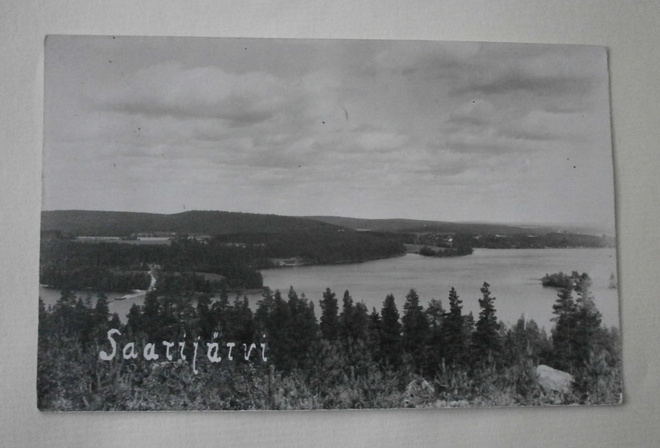 Saarijärvi, järvimaisema, vanha mv valokuvapk, ei p.