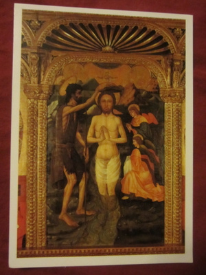Kortti The Babtism of Christ