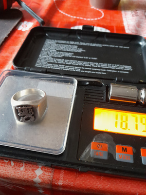 Iso Suomileijona sormus 925