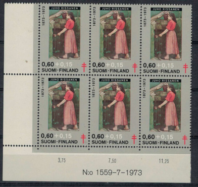 1973 tub 60p  nro-6lo ++