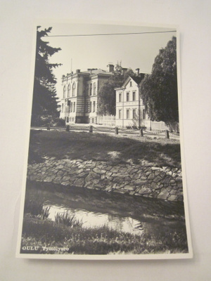 VANHA Postikortti Oulu 1950-l Alkup.Mallikappale