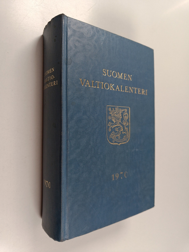 Suomen valtiokalenteri vuodeksi 1970
