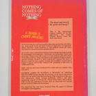 Freeman J. Wong : Nothing Comes of Nothing : A Treasury o... - pikkukuva 2