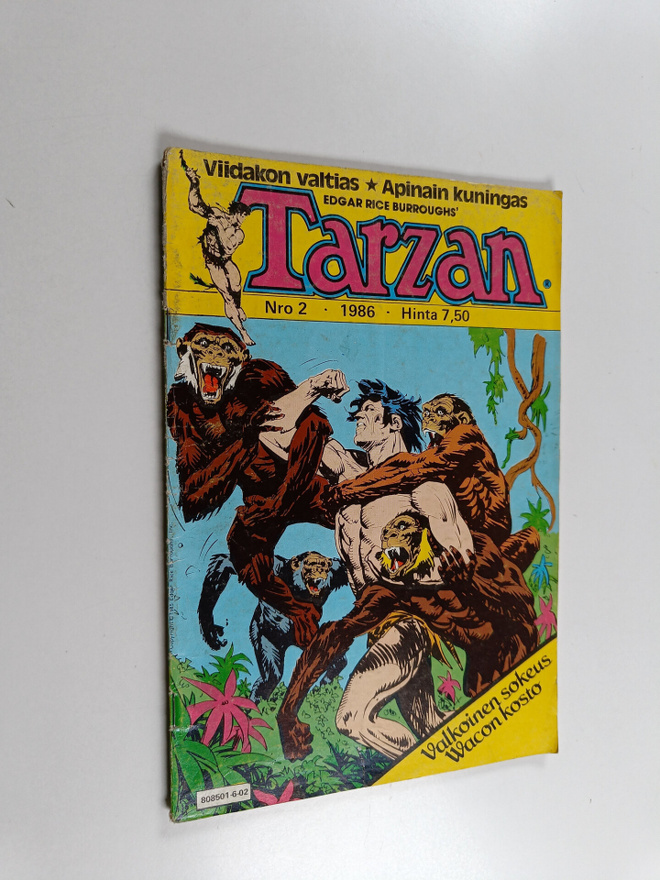 Edgar Rice Burroughs : Tarzan 2/1986 : Valkoinen sokeus ;...