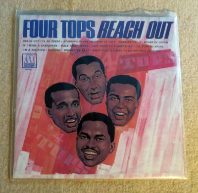 FOUR TOPS: Four Tops Reach Out 180g LP (2009 uusintapainos)