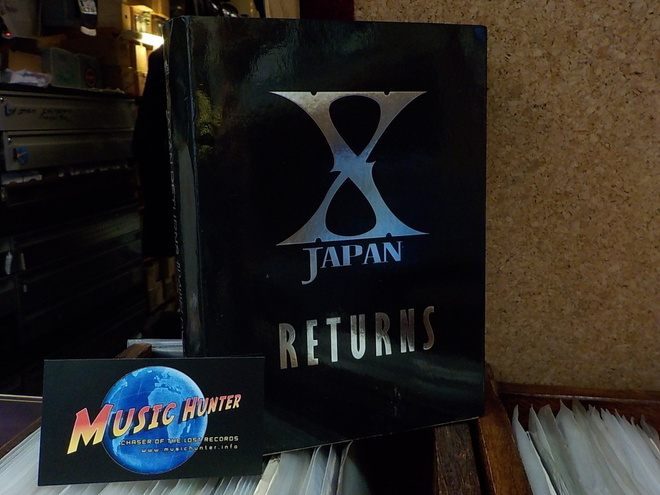 X JAPAN - X JAPAN RETURNS EX/EX 6+1 DVD BOX VERY RARE!!