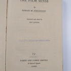 Sergej Michajlovic Ejzenstejn : The Film Sense. By Sergei... - pikkukuva 2
