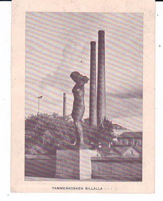 VANHA Pieni Postikortti Tampere 1920-1930-l