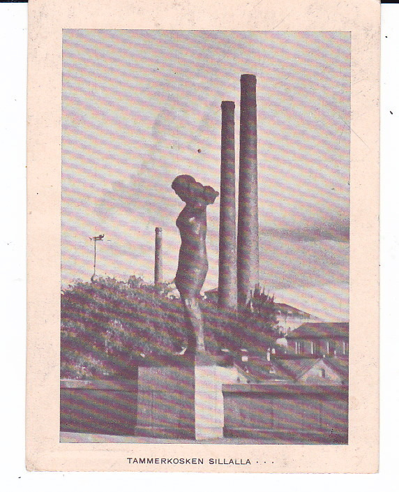 VANHA Pieni Postikortti Tampere 1920-1930-l