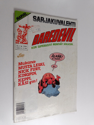 Sarjakuvalehti 6/1990 : Daredevil