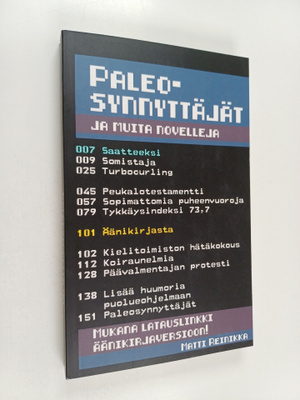 Matti Reinikka : Paleosynnyttäjät - ja muita novelleja (s...