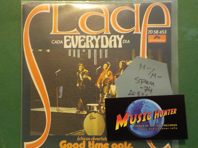 SLADE - EVERYDAY - SPAIN 1974 M-/M- 7"