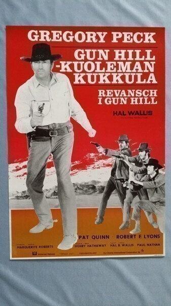 Gun Hill - kuoleman kukkula Vanha Elokuvajuliste