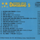 Sverges Bästa Dansband . 2001 - Vol. 5 . CD - pikkukuva 2