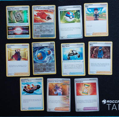 Pokemon trainer kortit 11kpl (#8)