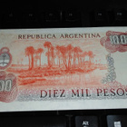 Argentiina 10000 Pesos 1983 P306b UNC - pikkukuva 2