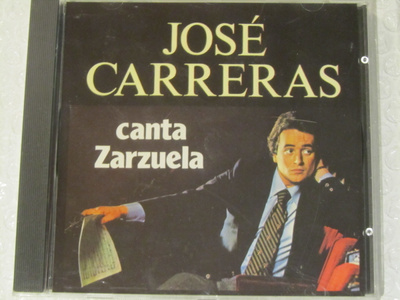 José Carreras • José Carreras canta / sings Zarzuela CD