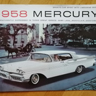 1958 Mercury PRESTIGE esite - KUIN UUSI - ISO - pikkukuva 1