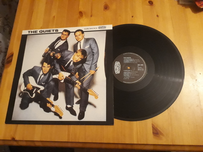 Quiets – The Quiets lp 1987 Rautalanka Rock hieno