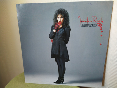 JENNIFER RUSH - HEART OVER MIND LP