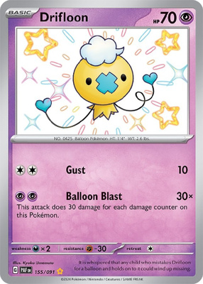 Drifloon 155/091 - Paldean Fates - NM/M
