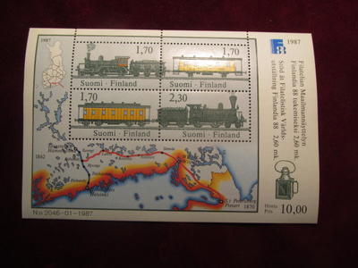 FINLANDIA 88 Pienoisarkki. 1987