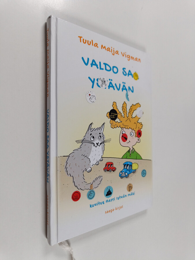 Tuula Vigman : Valdo saa ystävän (signeerattu, tekijän om...