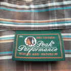 Peak Performance pitkähihainen kauluspaita XL Ruskea - pikkukuva 3