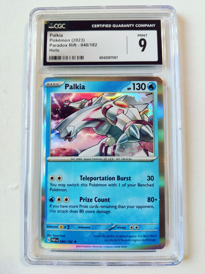 Palkia Paradox Rift 040/182 CGC 9
