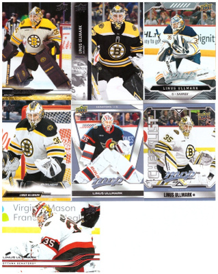 7 x Mv LINUS ULLMARK Sabres, Senators, Bruins