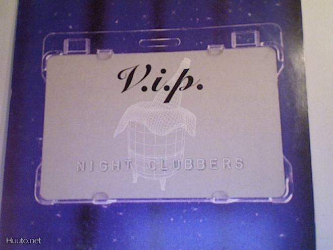 V.I.P. :: NIGHT CLUBBERS :: VINYYLI MAXI 12" 2000