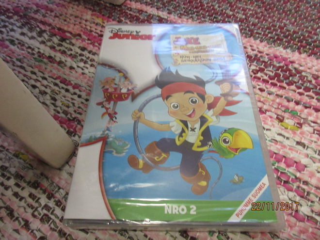 Disney Junior: Jake, Huh-Hei, seikkailuun siis dvd. *uusi*