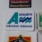 Shell oils, jugurtti ja Power Server tarra, yht. 3 kpl - pikkukuva 2
