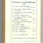 Ellida Erling: Tunturit (Wendelin-kansi; 1. p., 1924) - pikkukuva 2