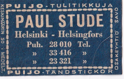 Helsinki, Paul Stude   b482